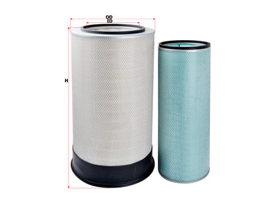 SAKURA,, Air Filter (Element), 36864361+36864379, A-69190-S, INGERSOLL RAND