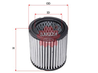 SAKURA,, Air Filter (Element), 32012957, A-69210, INGERSOLL RAND