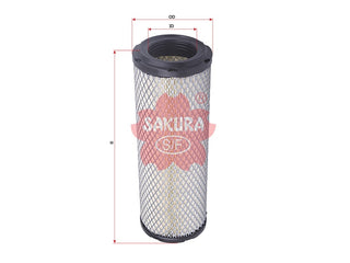 SAKURA,, Air Filter (Element), 1210171A, A-7002, TEREX