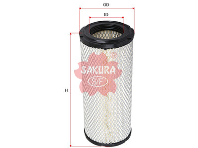 ไส้กรองอากาศ(ไส้กรอง) SAKURA, 901047, A-7003, KOMATSU (126525)