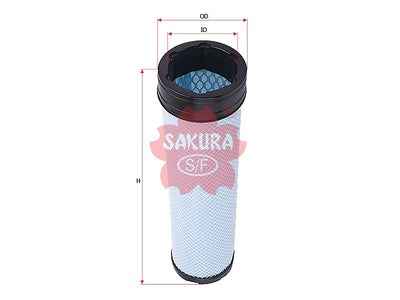 SAKURA,, Air Filter (Element), 26510338, A-7004, JOHN DEERE