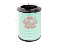 SAKURA,, Air Filter (Element), 41272124, A-70220, IVECO