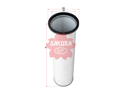 ไส้กรองอากาศ(ธาตุ) SAKURA, 1080920-0, A-7102, VOLVO (123454)