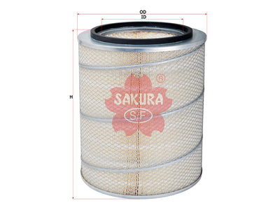ไส้กรองอากาศ(ธาตุ) SAKURA, 1542743-8, A-71160, VOLVO (123406)