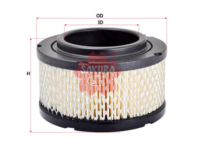 SAKURA,, Air Filter (Element), 3582358, A-7121, VOLVO