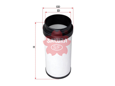 ไส้กรองอากาศ(ไส้กรอง) SAKURA, 3162323, A-71250, VOLVO (123399)