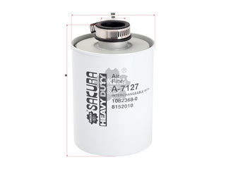 SAKURA,, Air Filter (Element), 8152010, A-7127, VOLVO