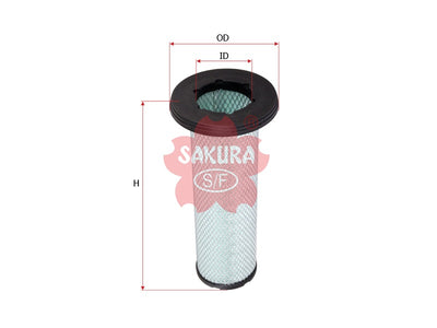 SAKURA,, Air Filter (Element), 12Y-02-11190, A-71370, JOHN DEERE