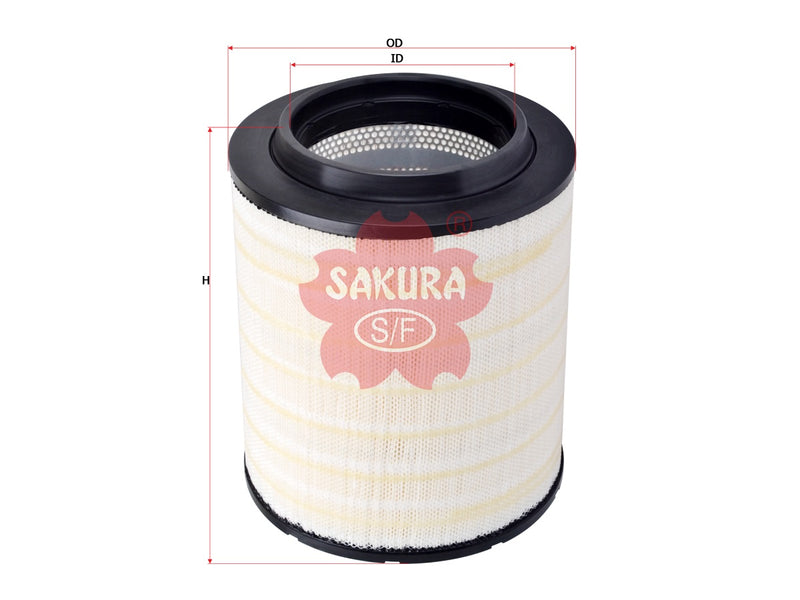 ไส้กรองอากาศ(ไส้กรอง) SAKURA, 21243188, A-71400, VOLVO (123445)