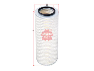 SAKURA,, Air Filter (Element), 1660602, A-71480, VOLVO