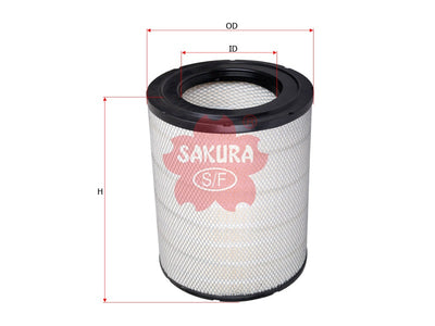 ไส้กรองอากาศ(ธาตุ) SAKURA, 8076195, A-71510, VOLVO (123370)