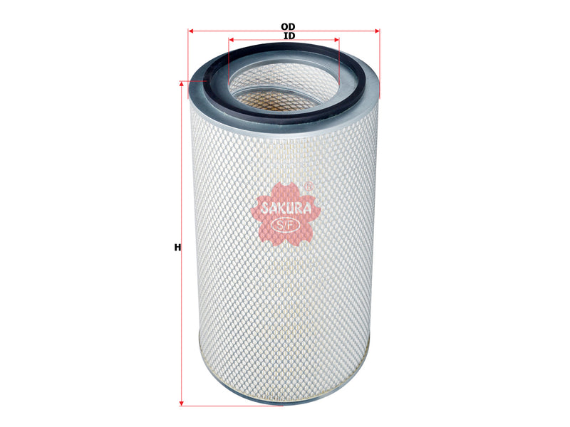 SAKURA,, Air Filter (Element), 3I-0765, A-7203, PETERBILT