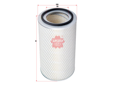 SAKURA,, Air Filter (Element), AR61967, A-7631, JOHN DEERE