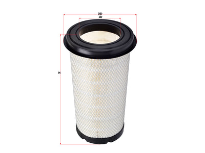 SAKURA,, Air Filter (Element), YY11P00008S003, A-76520, FUSO