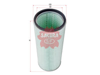 ไส้กรองอากาศ(ไส้กรอง) SAKURA, 9031711, A-7906, INGERSOLL RAND (126598)