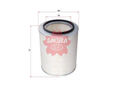 SAKURA,, Air Filter (Element), 395773, A-7934, IVECO