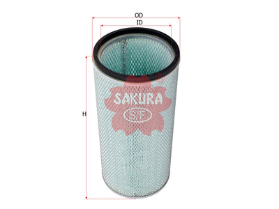 SAKURA,, Air Filter (Element), 700274, A-7944, CLARK