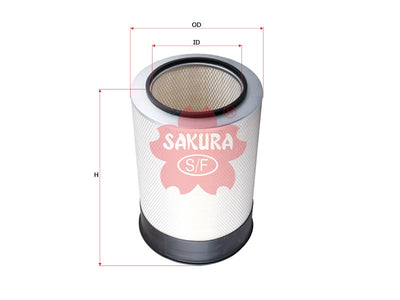 SAKURA,, Air Filter (Element), 700282, A-7945, CLARK