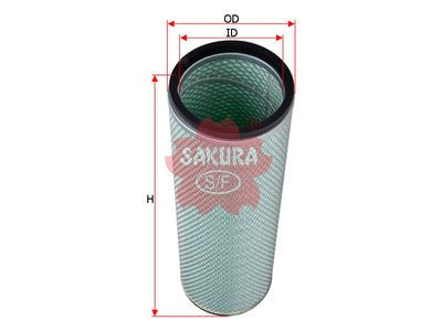 SAKURA,, Air Filter (Element), AY120-SZ508, A-7967, CATERPILLAR