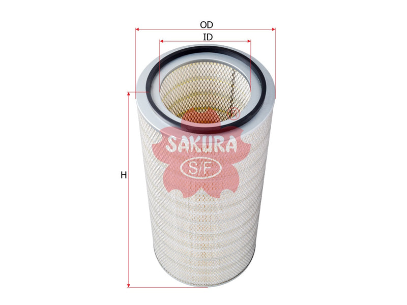 ไส้กรองอากาศ(ไส้กรอง) SAKURA, 8PP21347-00, A-7973, TORIT (126574)