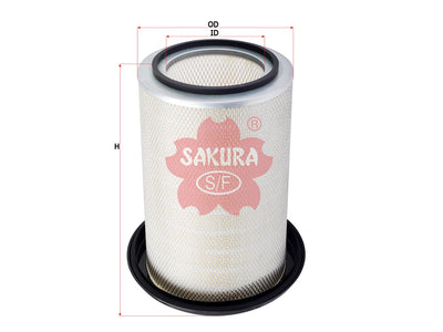 SAKURA,, Air Filter (Element), A 830 X 9601 AUA, A-8300, SCANIA