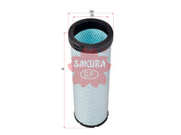SAKURA,, Air Filter (Element), 1335680, A-83090, SCANIA