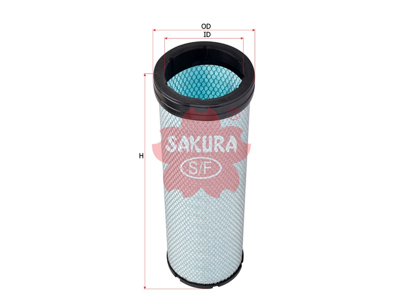 SAKURA,, Air Filter (Element), 1335680, A-83090, SCANIA