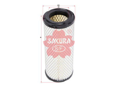ไส้กรองอากาศ(ไส้กรอง) SAKURA, 730403000157, A-8513, HITACHI (125493)