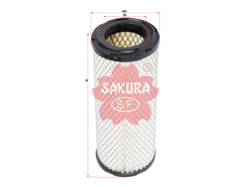 SAKURA,, Air Filter (Element), 730403000157, A-8513, HITACHI