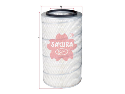 ไส้กรองอากาศ(ไส้กรอง) SAKURA, 9093553, A-8525, RENAULT/RVI (124753)