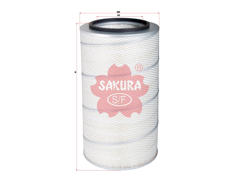 SAKURA,, Air Filter (Element), 9093553, A-8525, RENAULT/R.V.I