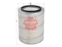 SAKURA,, Air Filter (Element), 1-14215-229-0, A-8527, ISUZU