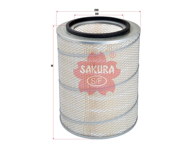 SAKURA,, Air Filter (Element), 1-14215-229-0, A-8527, ISUZU