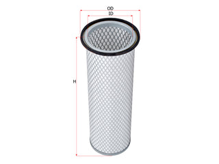 SAKURA,, Air Filter (Element), MCA47033, A-8544, CASE