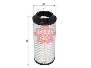 SAKURA,, Air Filter (Element), 159048, A-8553, CATERPILLAR