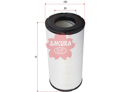 SAKURA,, Air Filter (Element), MC3658044M1, A-8577, AGCO
