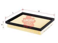 SAKURA,, Air Filter (Element), 90486298, A-8597, HOLDEN