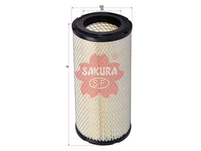 SAKURA,, Air Filter (Element), 227959, A-8624, CLAAS
