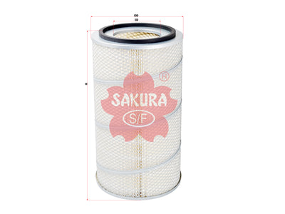 ไส้กรองอากาศ(ไส้กรอง) SAKURA, 1109N-020, A-8636, KING LONG (125721)
