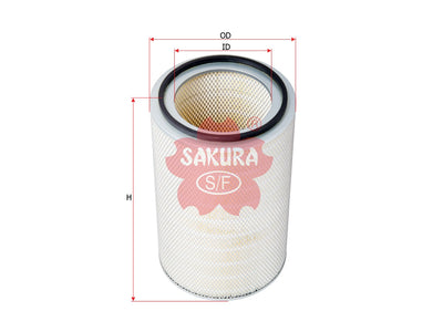 SAKURA,, Air Filter (Element), 1109N12-020, A-8645, BEIBEN