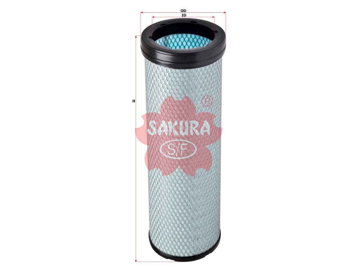 Air Filter (Element), SAKURA, 600-185-4220, A-8651, CATERPILLAR (125597)
