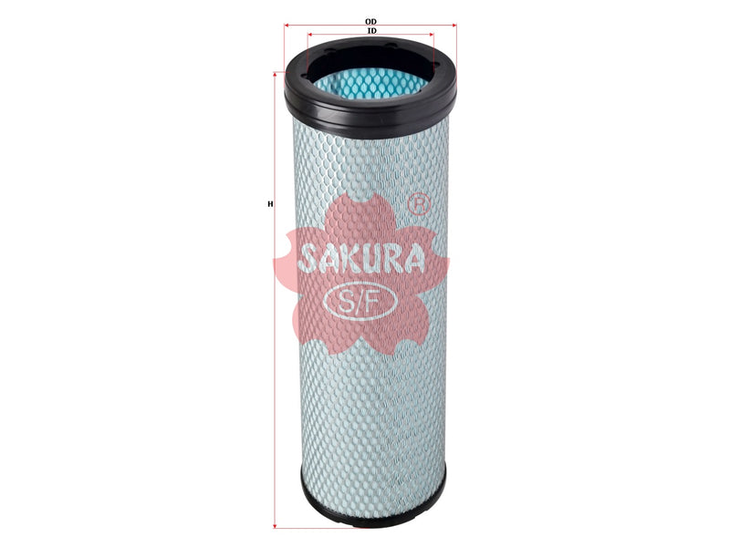 ไส้กรองอากาศ(ไส้กรอง) SAKURA, 600-185-4220, A-8651, CATERPILLAR (125597)
