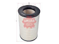 ไส้กรองอากาศ(Element) SAKURA, 81.08304.0097, A-8661, MAN (125462)