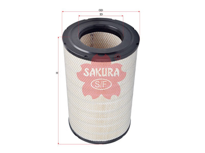 ไส้กรองอากาศ(Element) SAKURA, 81.08304.0097, A-8661, MAN (125462)