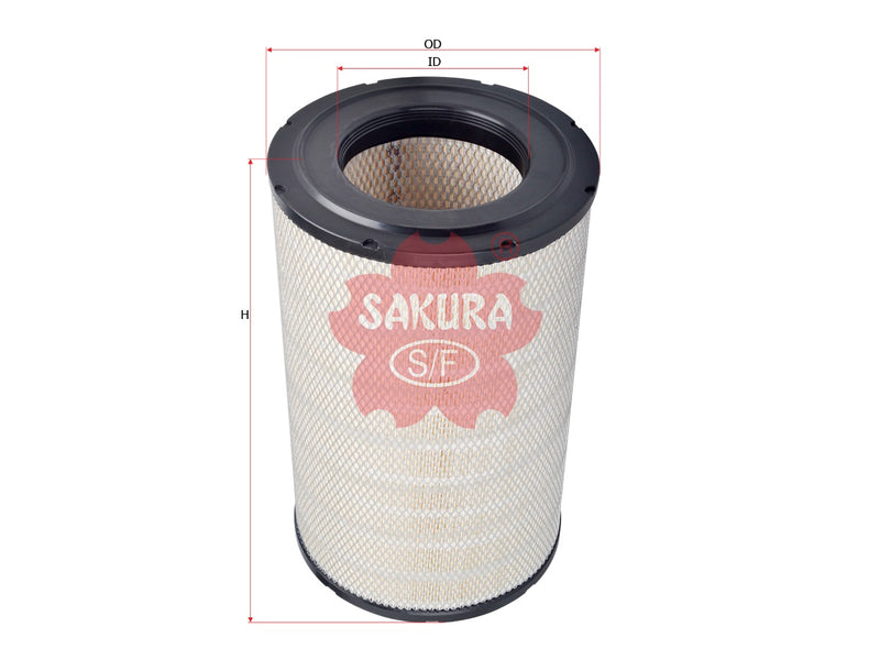 Air Filter (ဒြပ်စင်)၊ SAKURA၊ 81.08304.0097၊ A-8661၊ MAN (125462)