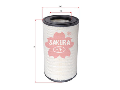 SAKURA,, Air Filter (Element), 1387548, A-8665M, KOMATSU