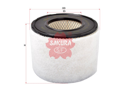 SAKURA,, Air Filter (Element), 253107, A-8669, KOHLERPOWER