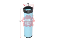 SAKURA,, Air Filter (Element), 206-5235, A-8670, CATERPILLAR