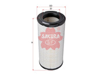 SAKURA,, Air Filter (Element), 02250127-684, A-8671, SULLAIR