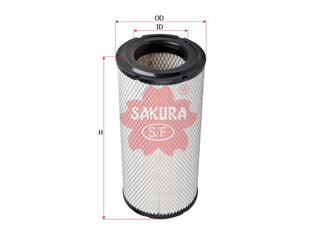 SAKURA,, Air Filter (Element), 02250127-684, A-8671, SULLAIR